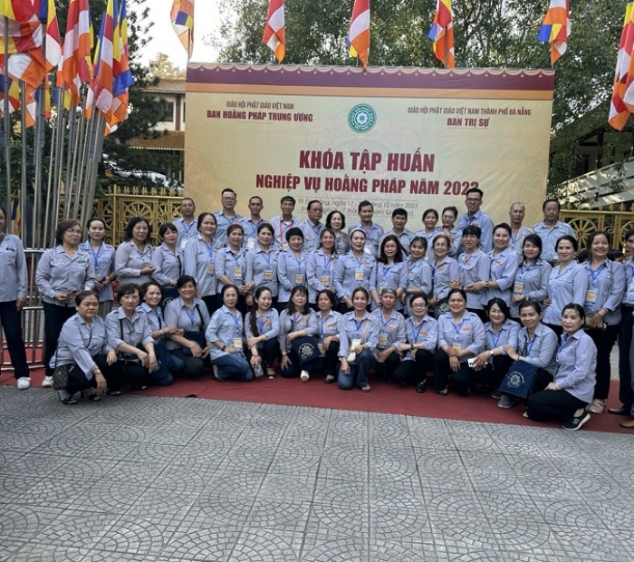 TIỂU BAN THIỆN NGUYỆN nhận trách nhiệm hành đường 03 Ngày Hội nghi Hoằng Pháp
